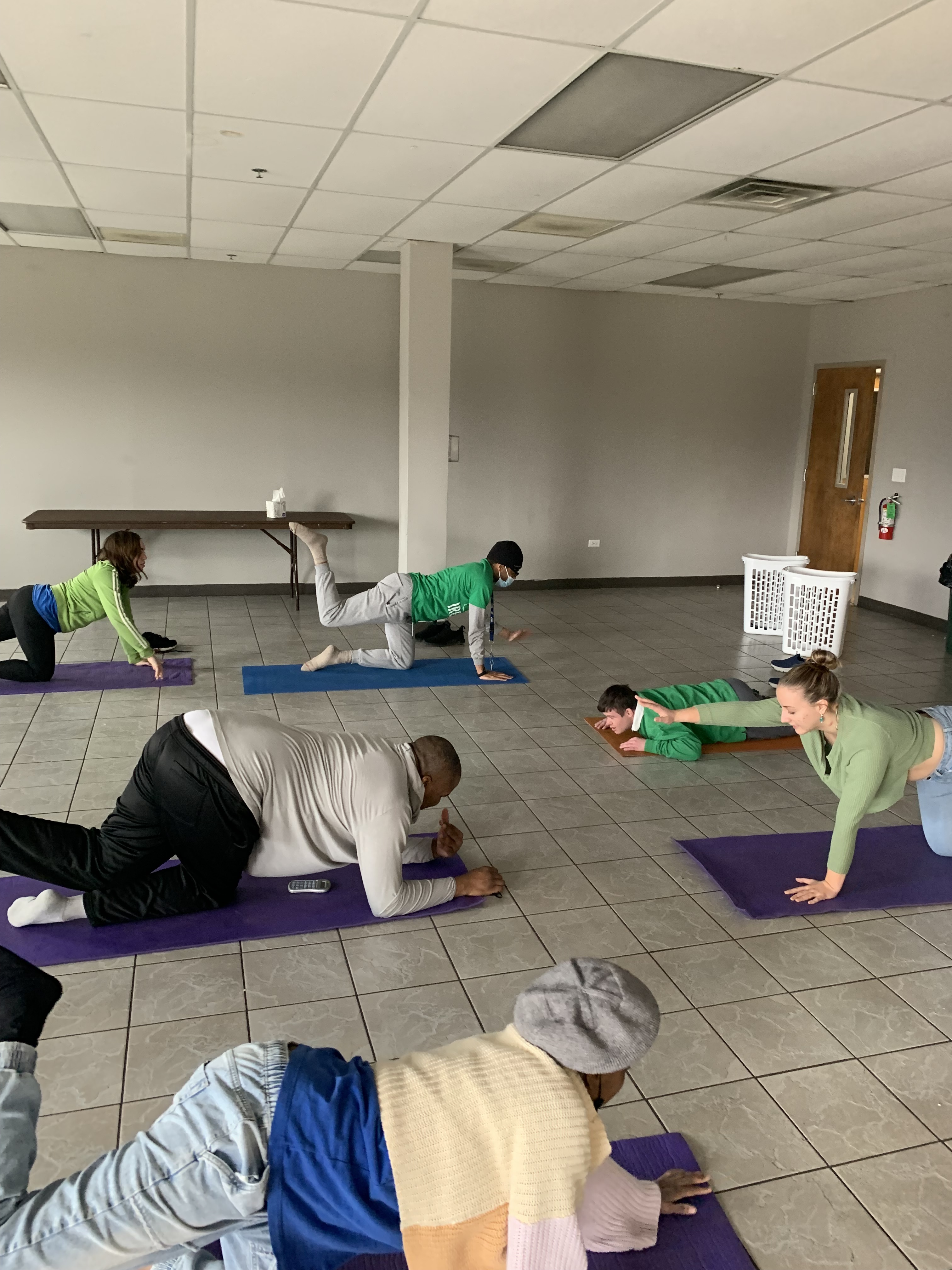 Yoga with the Warriors