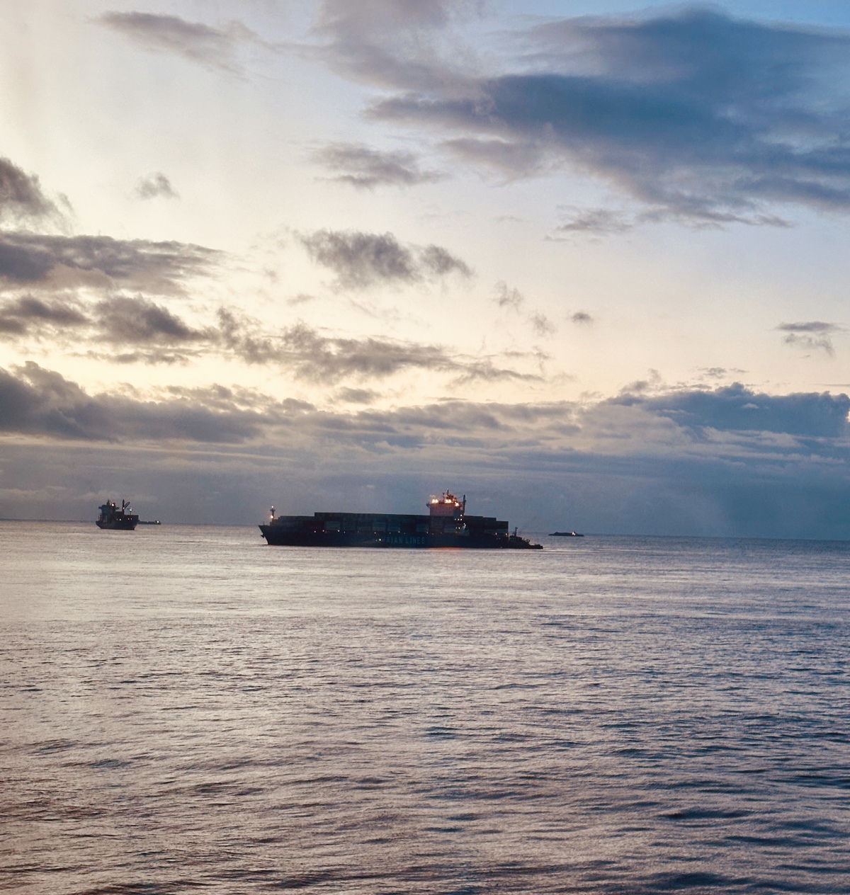 View of the Atlantic from Deck 7