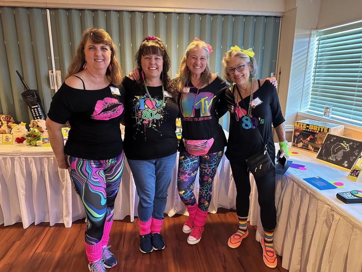 Volunteer Appreciation Party - 80's Theme