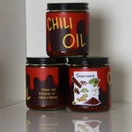 I made chili oil and my partner designed the label. We will make a new batch for you!