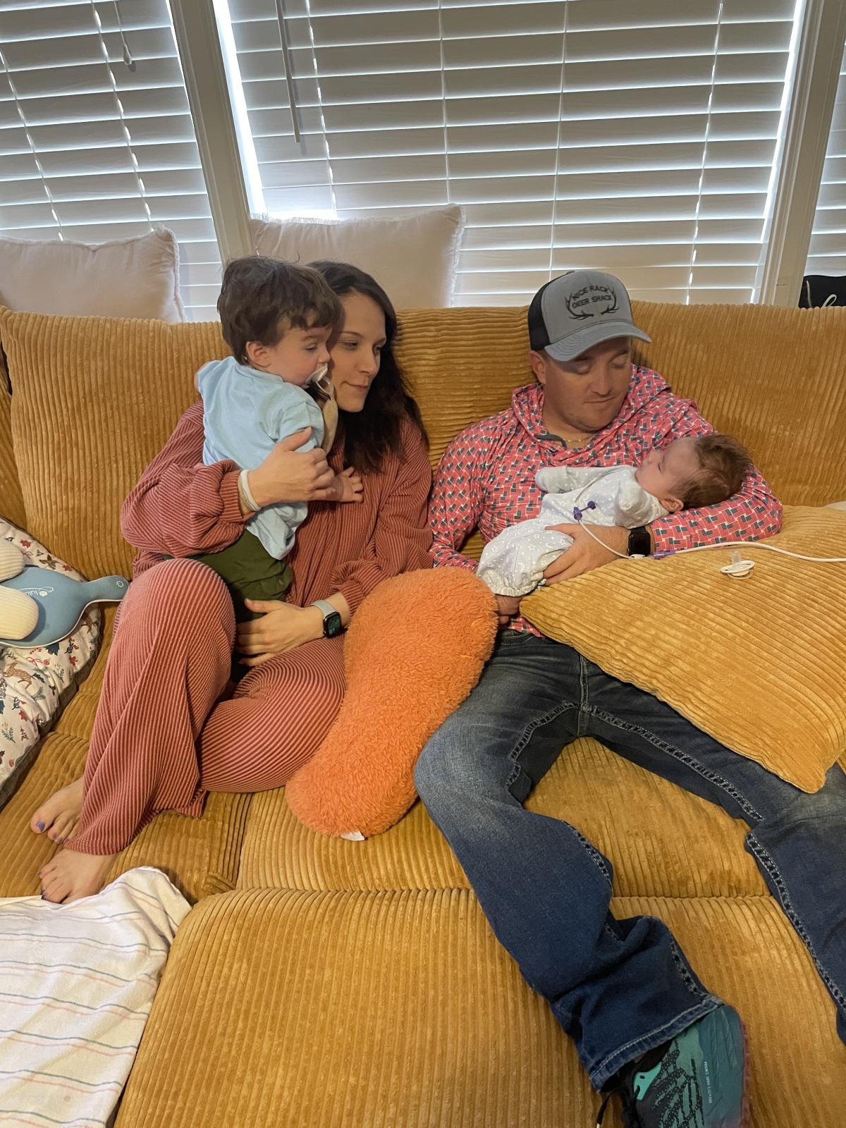 1st Time Home After Over 80 Days and Olen Meets Him For The First Time!