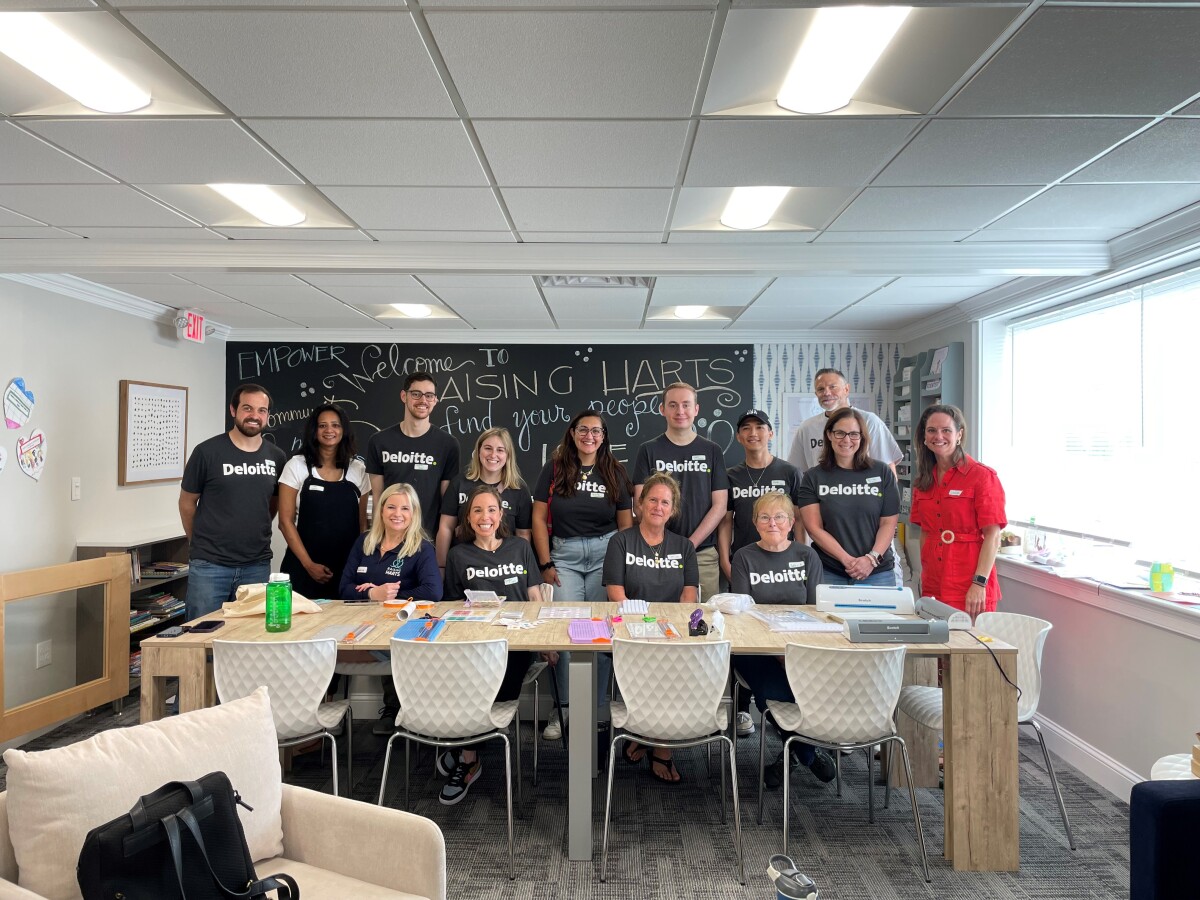 Raising Harts was a Deloitte 2025 Impact Day site!