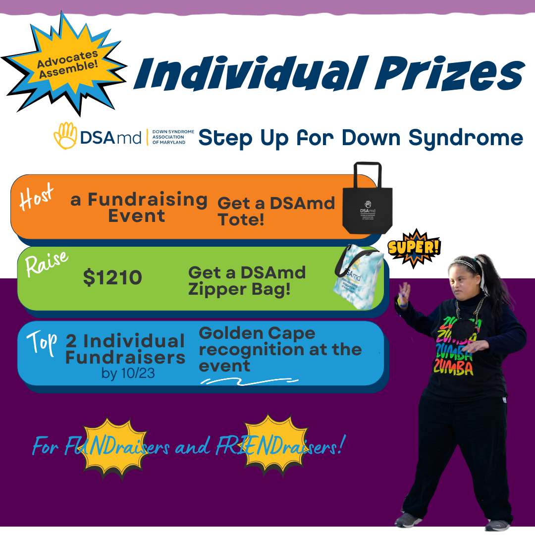 Individual Fundraising Prizes, too.