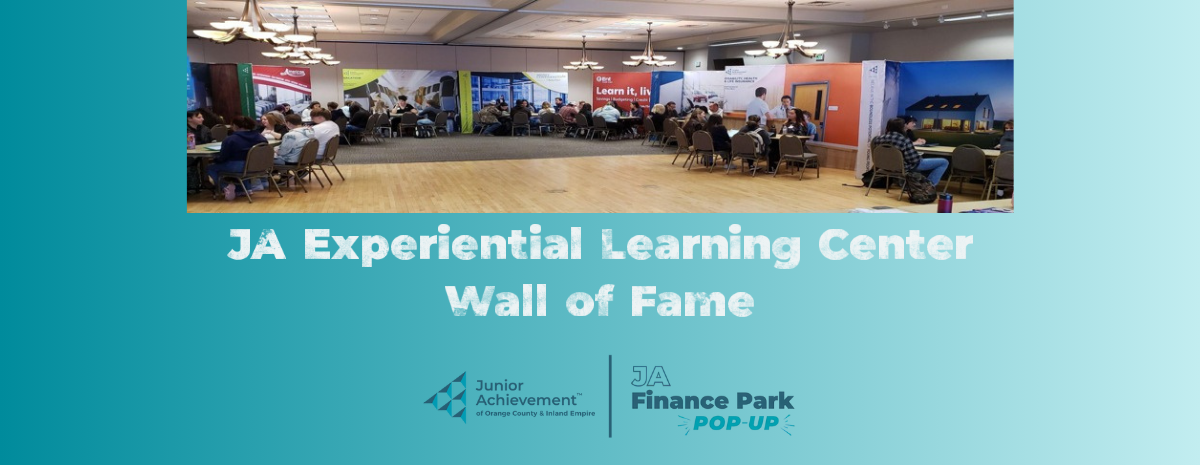 Experiential Learning Wall of Fame