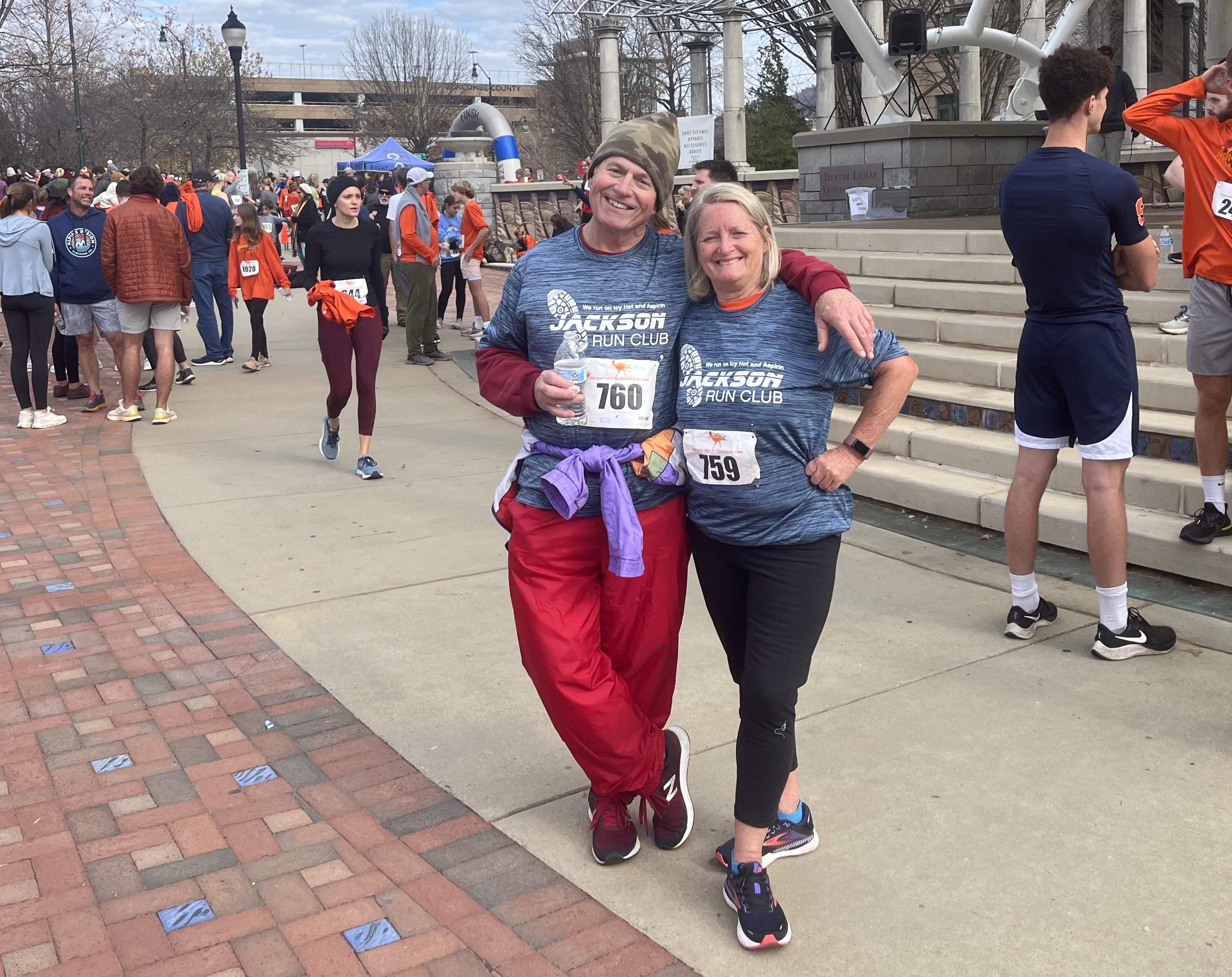 They turned into Turkey Trotters