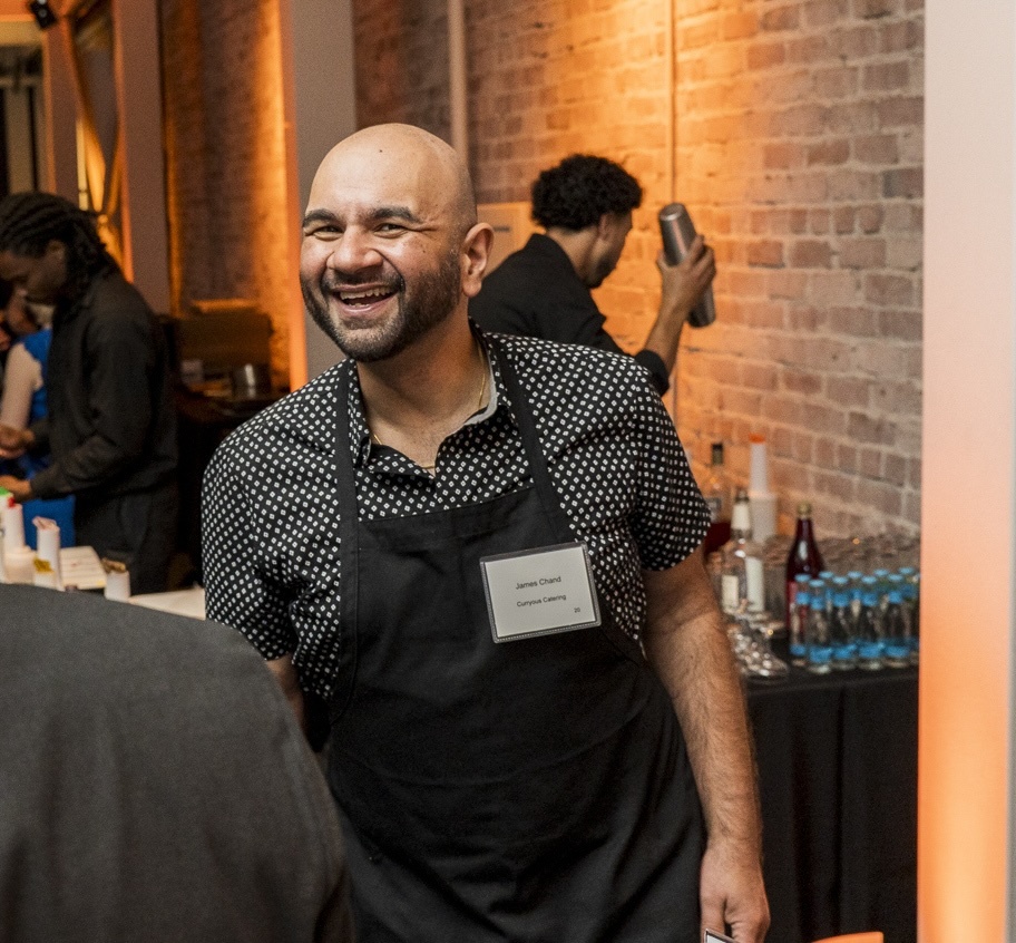 James Chand of Curryous Catering