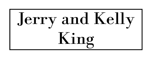 Jerry and Kelly King