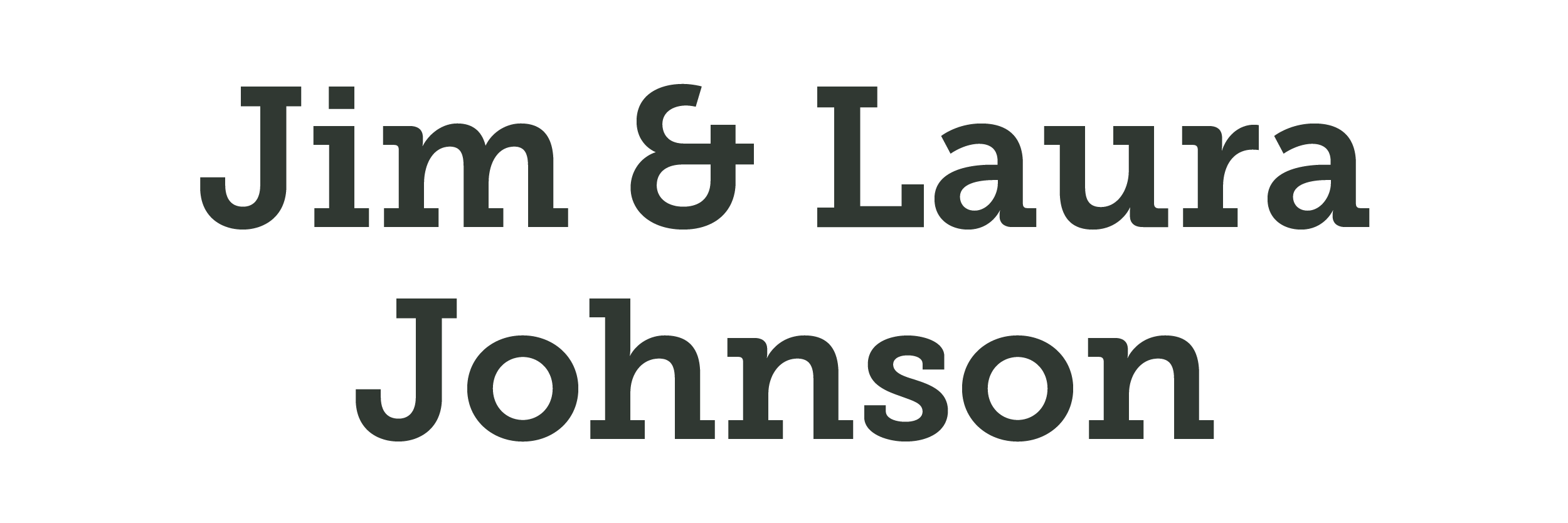 Jim & Laura Johnson