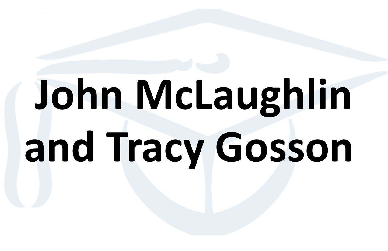 John McLaughlin and Tracy Gosson