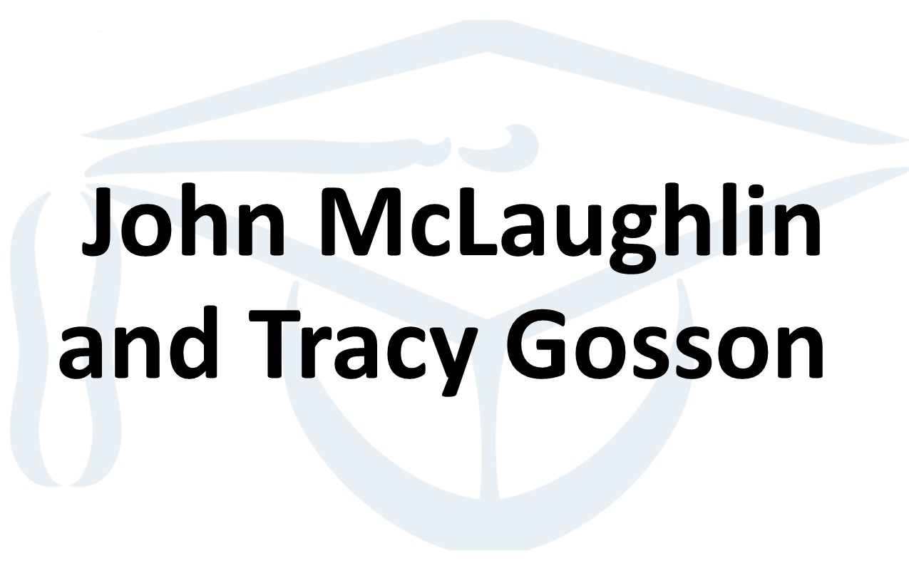 John McLaughlin and Tracy Gosson 