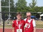 With My Friend Patrick After the NJ Special Olympics 5K Race