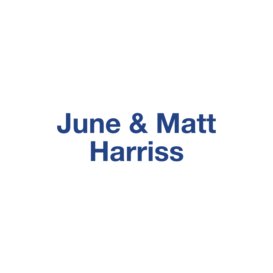 June & Matt Harriss