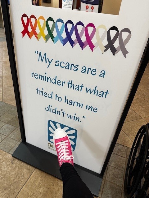 Monthly lab work at JWH and inspiring words!