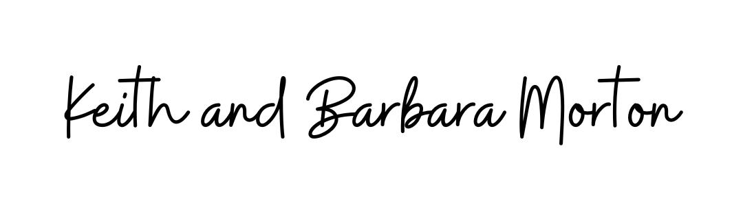 Keith and Barbara Morton