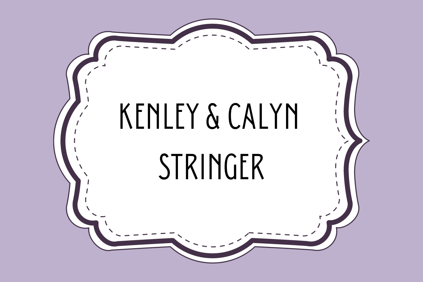 Kenley & Calyn Stringer