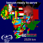 I'm headed 2529 kilometers away from home to serve.