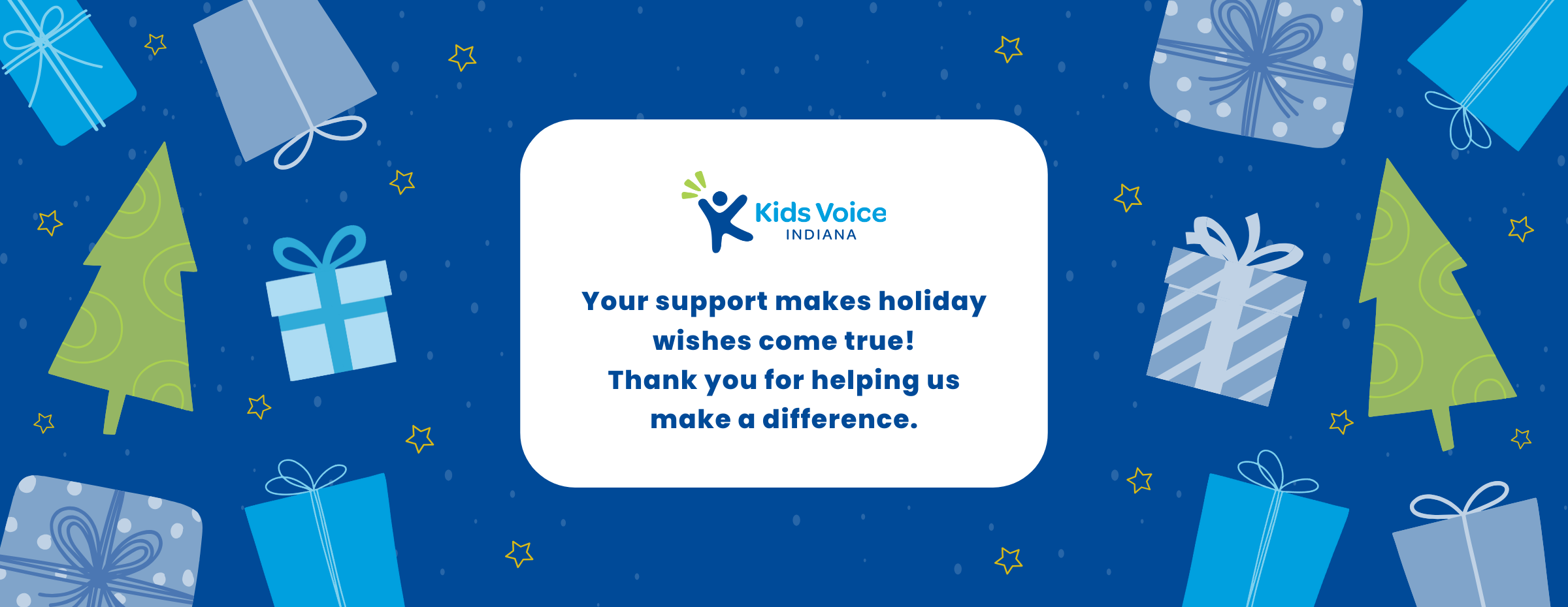 Kids' Voice Holiday Gift Drive