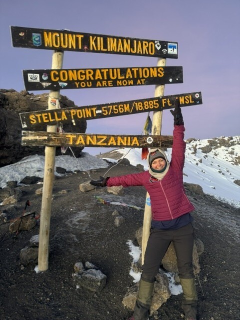 Stella Point - almost there!
