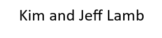 Kim and Jeff Lamb 