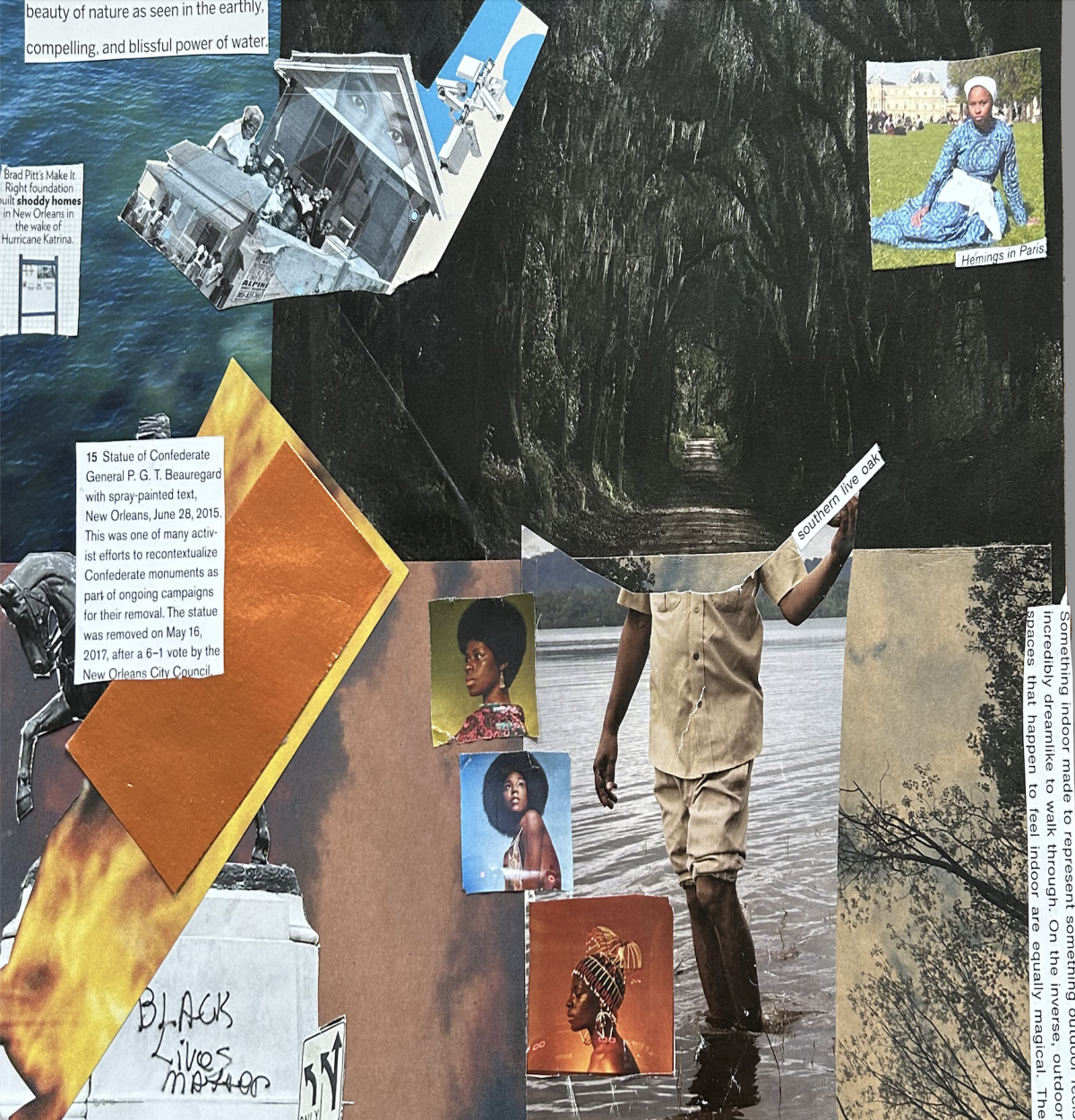 Kindall Gant, Dream, collage