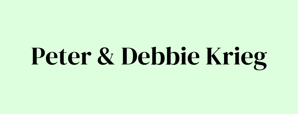 Peter & Debbie Krieg