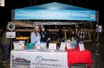 Waymakers Huntington Beach Youth Shelter staff at shelter informational booth during event.
