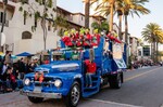 Republic Services Truck and Girl Scouts Troop 1243