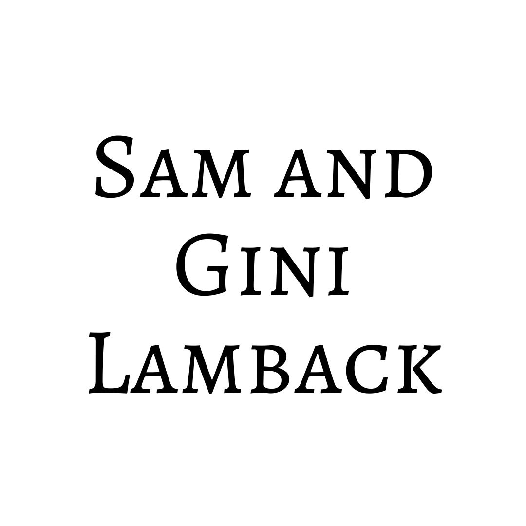 Sam and Gini Lamback