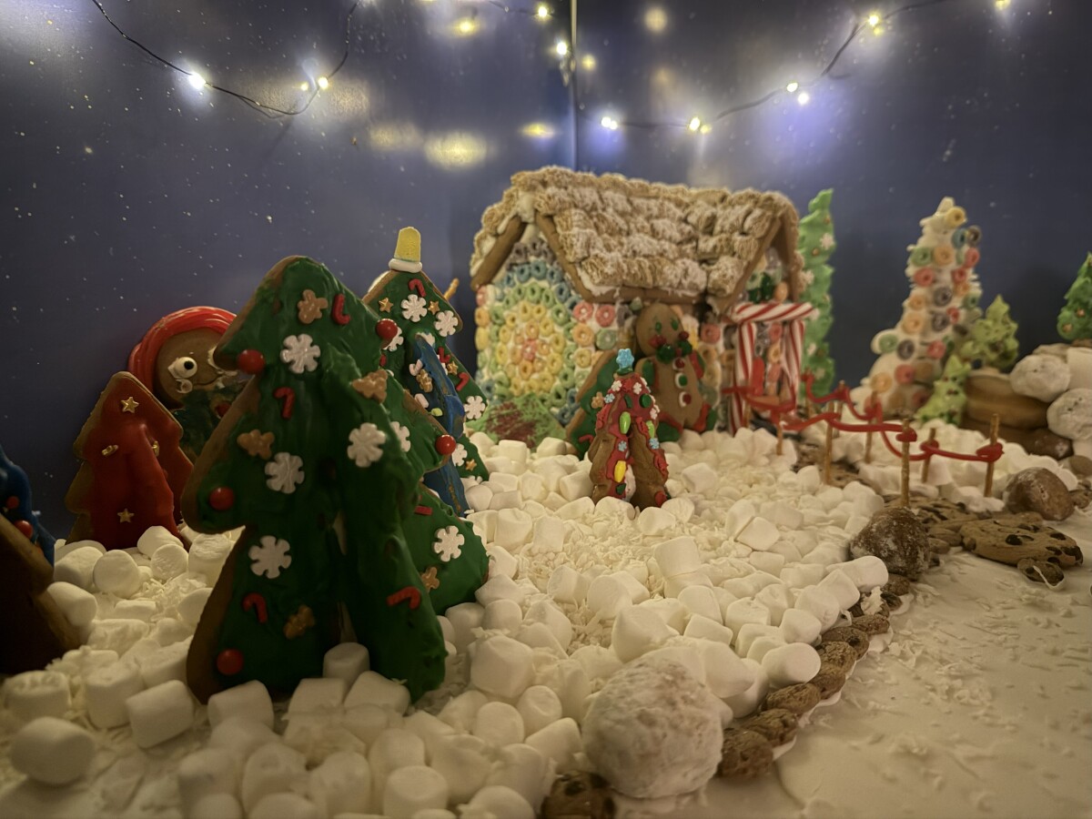 Snowy Forest & House