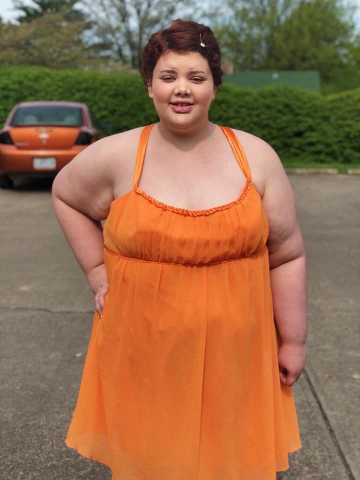 Lauren at her first beauty pageant!