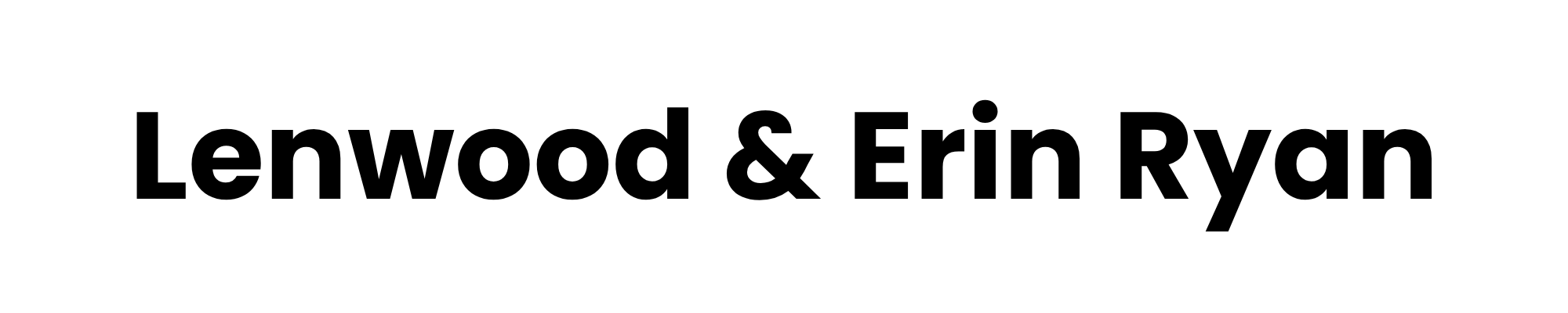 Lenwood & Erin Ryan