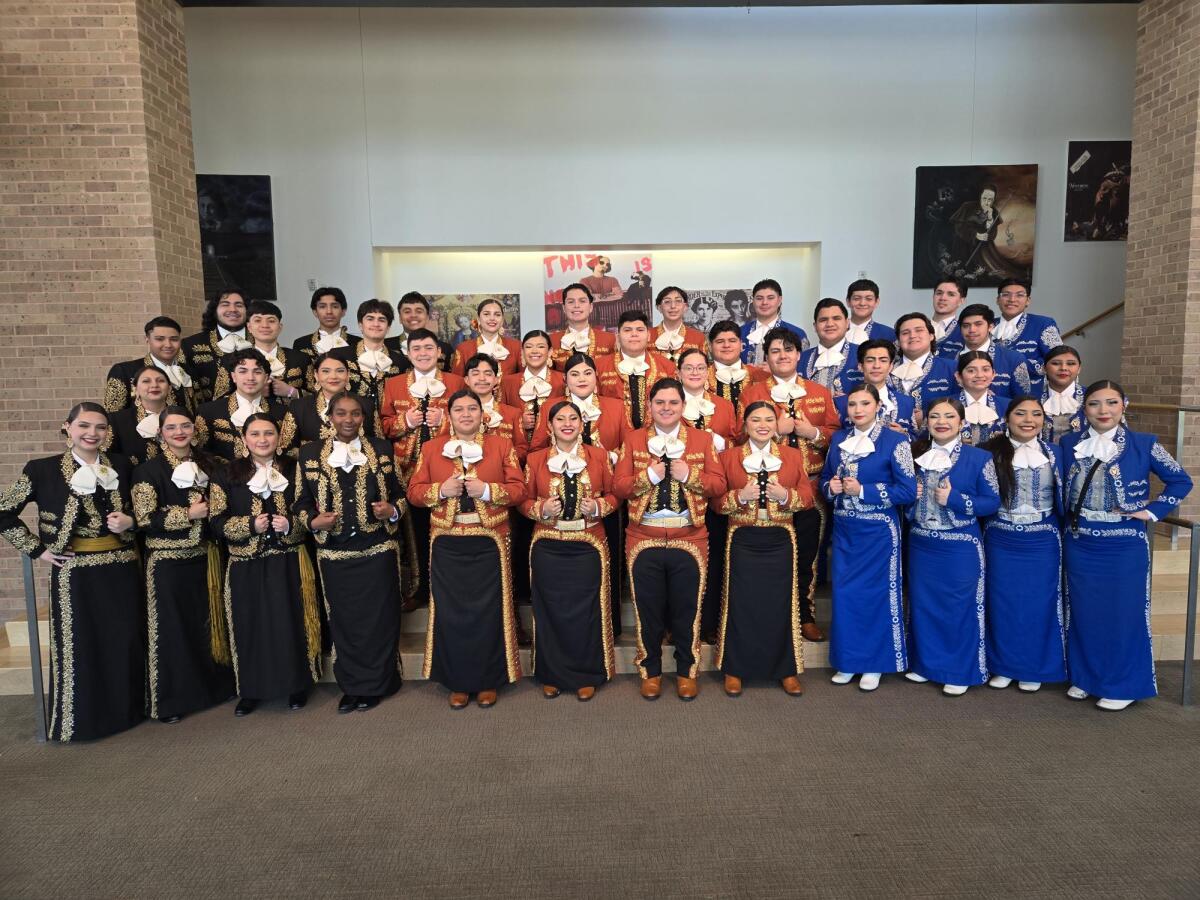 Edison, Burbank and Lanier High School Mariachi Groups