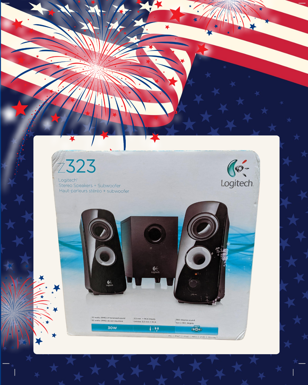 Logitech z323 Speakers