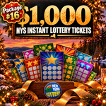 #16 - $1,000 New York State Lottery Package