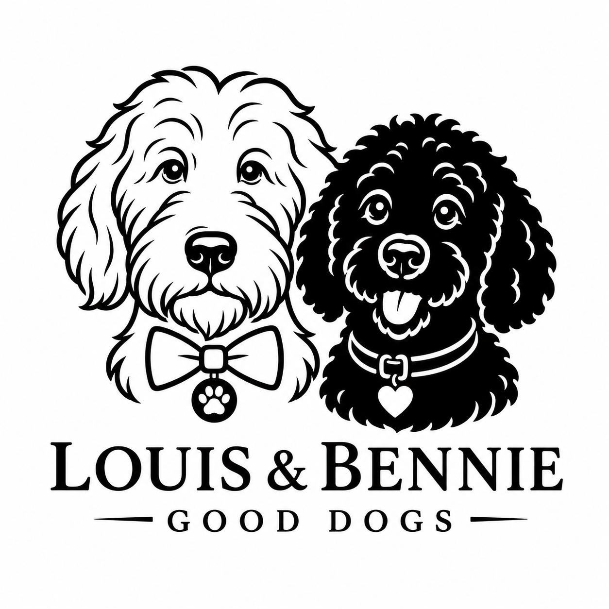 Louis & Bennie: Good Dogs