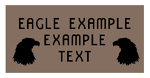 Sample Eagle Emblem 