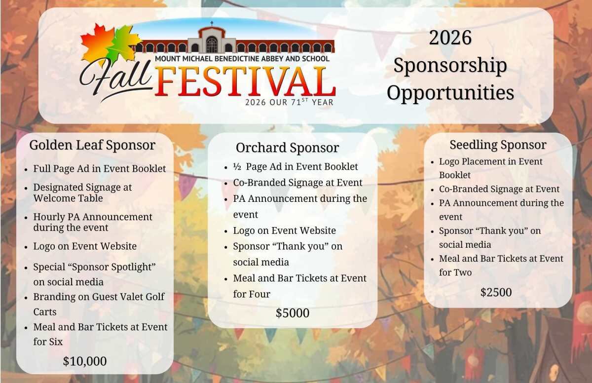 2026 Sponsorship Opportunities
