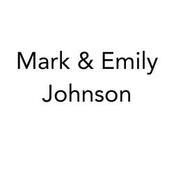 Mark & Emily Johnson
