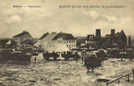 Market Square around Makow in 1914
