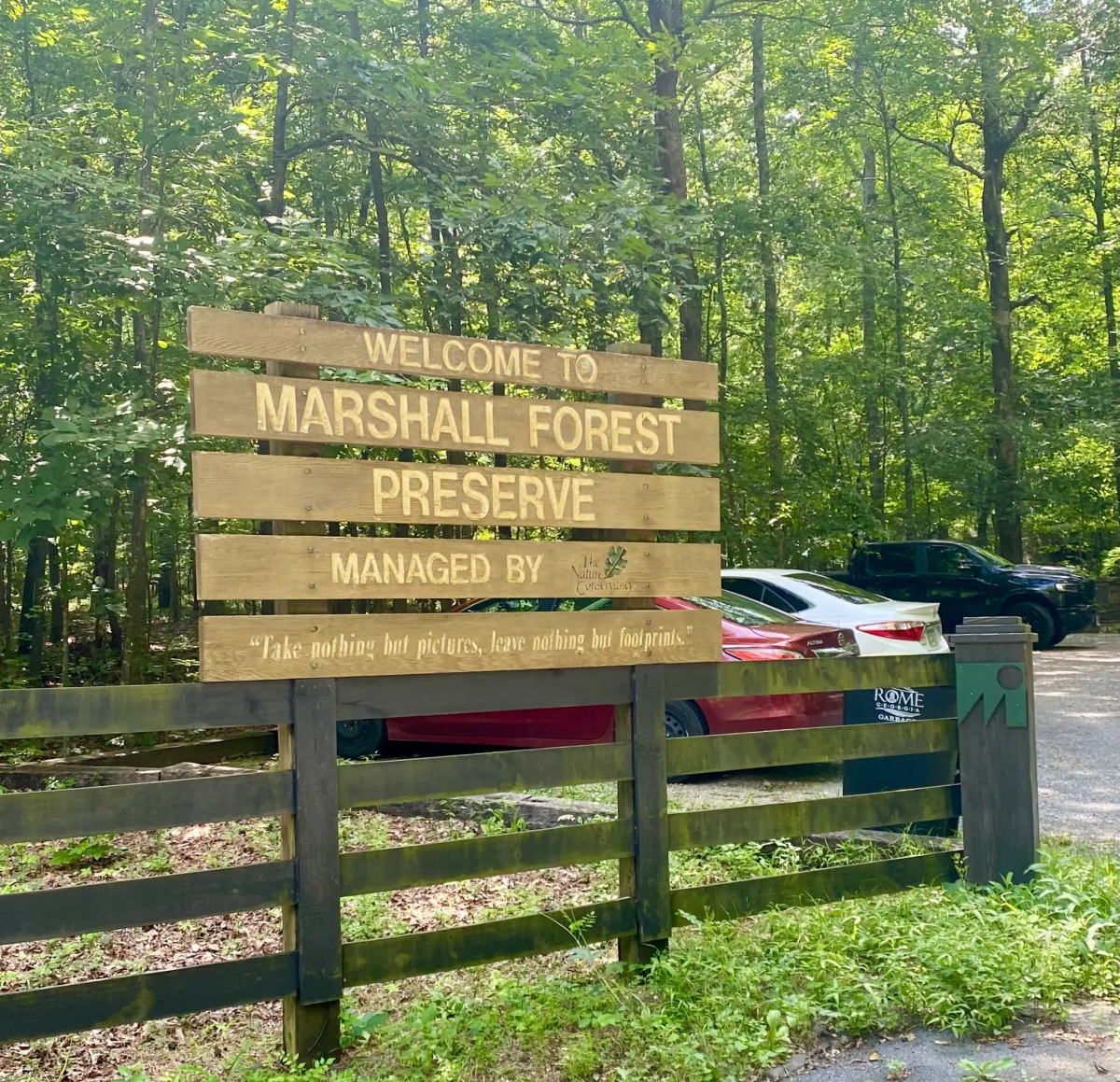 ?️ Marshall Forest Parking Lot