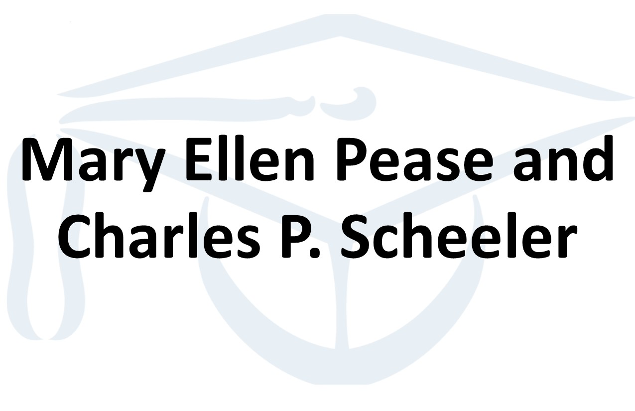 Mary Ellen Pease and Charles P. Scheeler