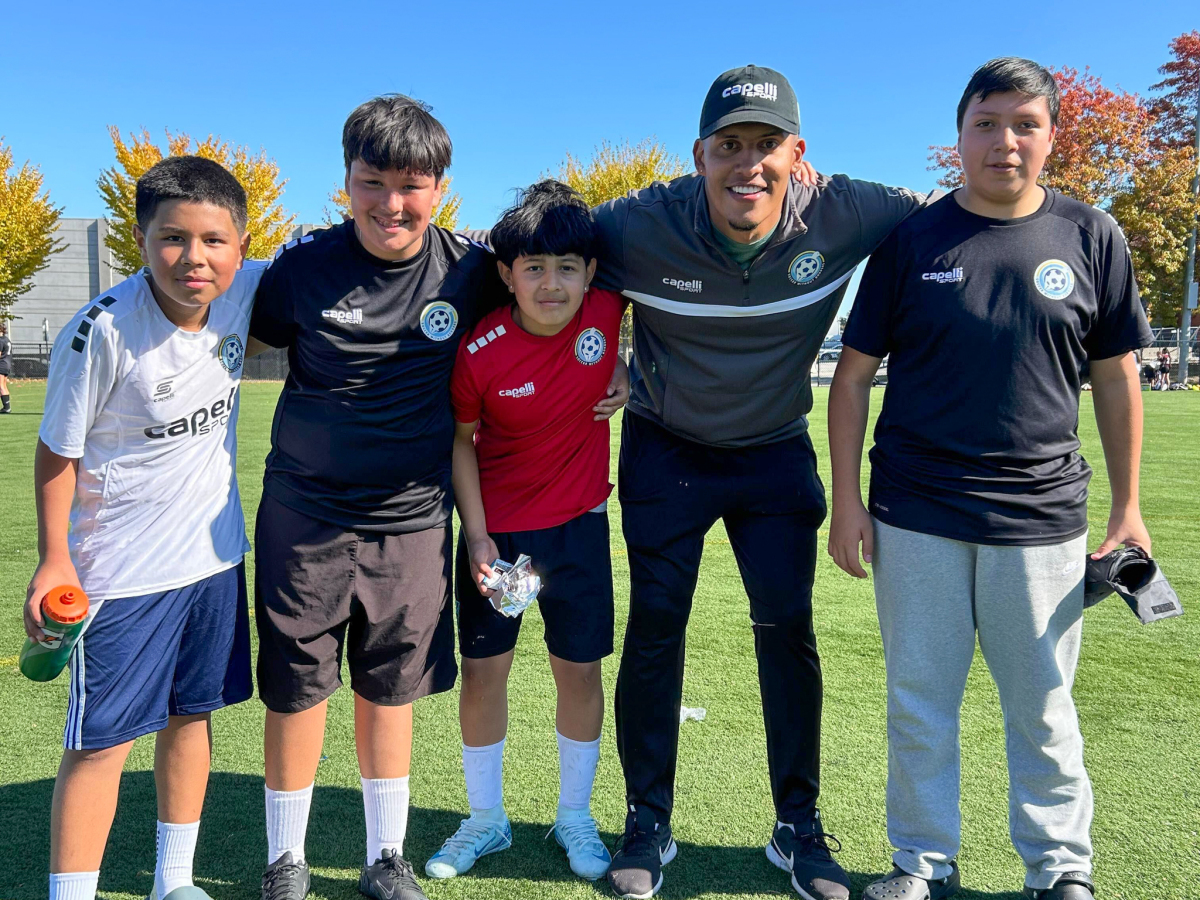 SWB participants with Coach Ronnie