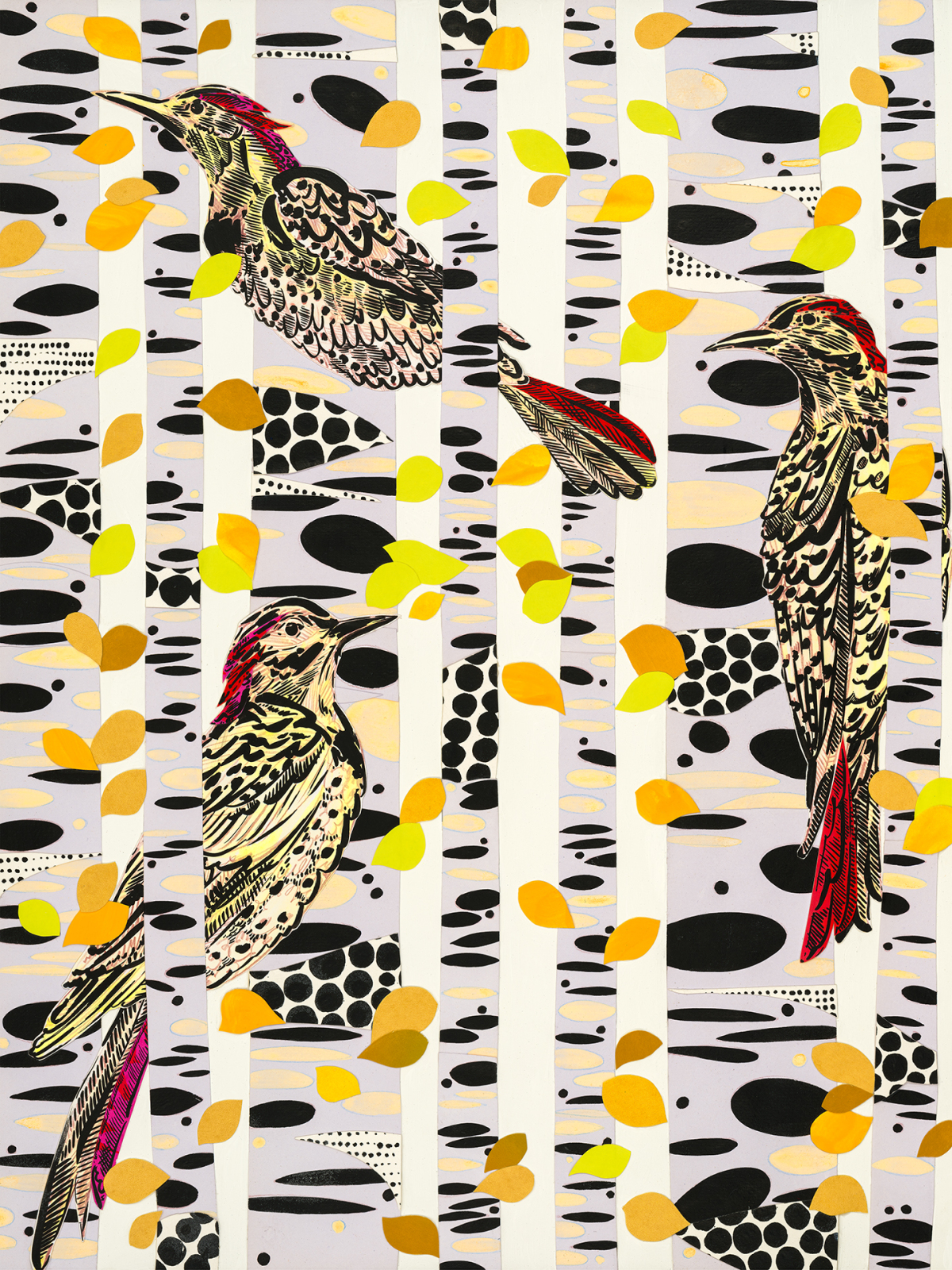 Miriam Dubinsky, Woodpeckers in Aspen