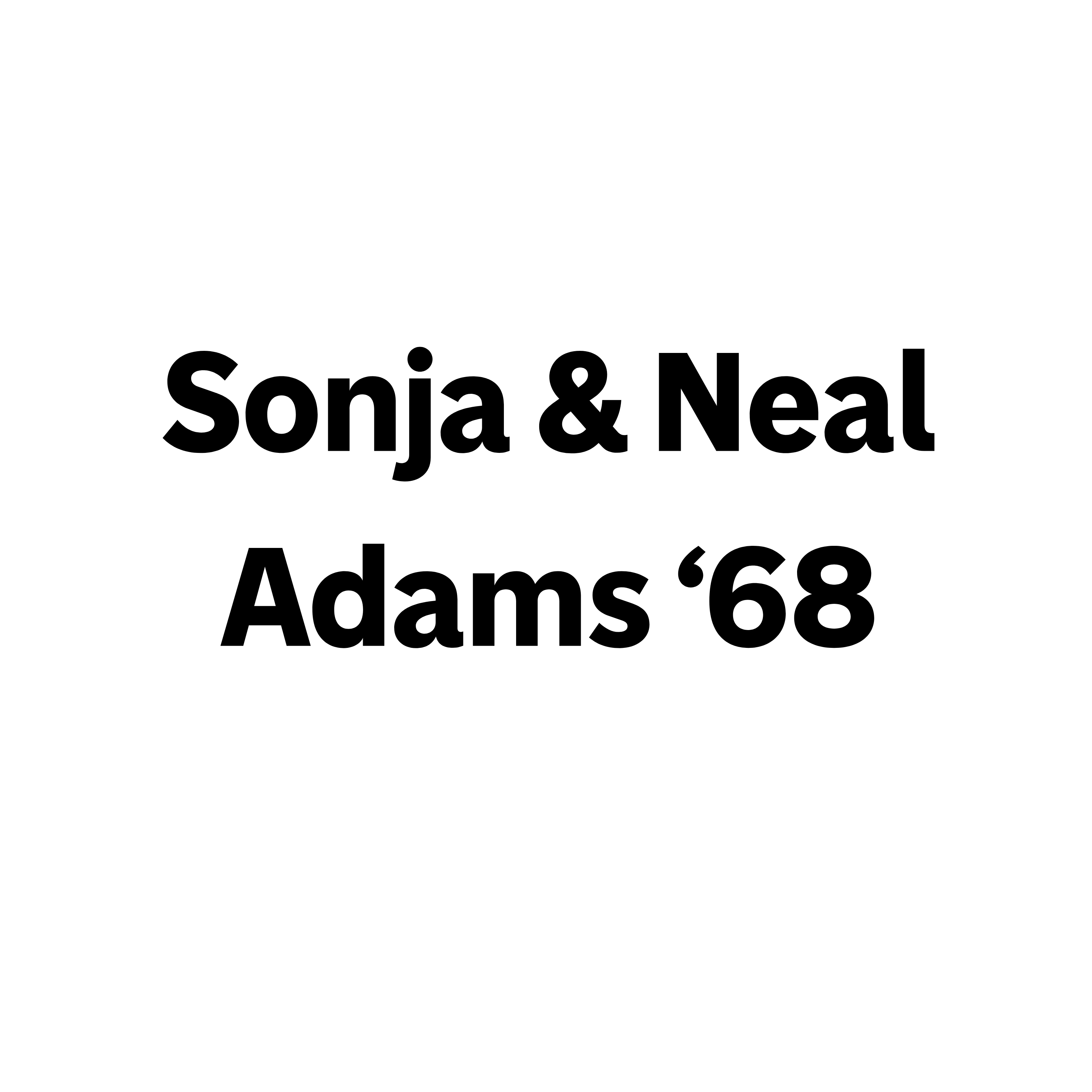 Sonja & Neal Adams '68