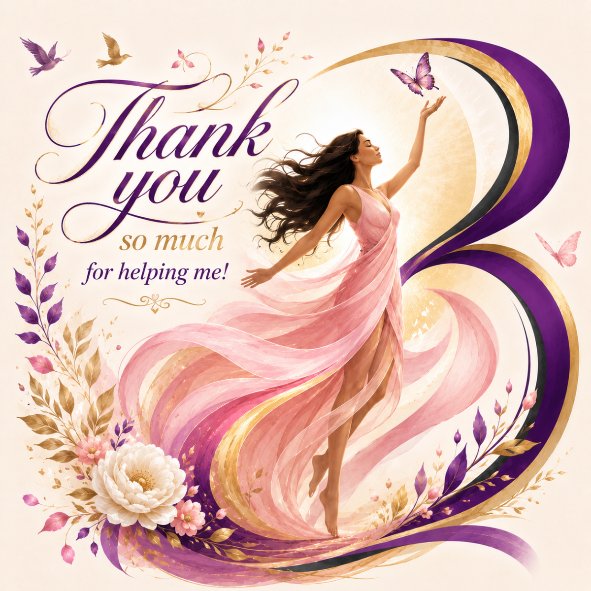 Thank you so much for helping me!
