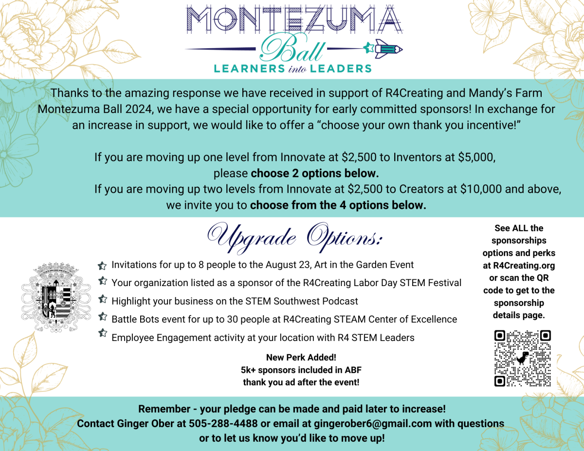 Sponsorship Details - Montezuma Ball 2024