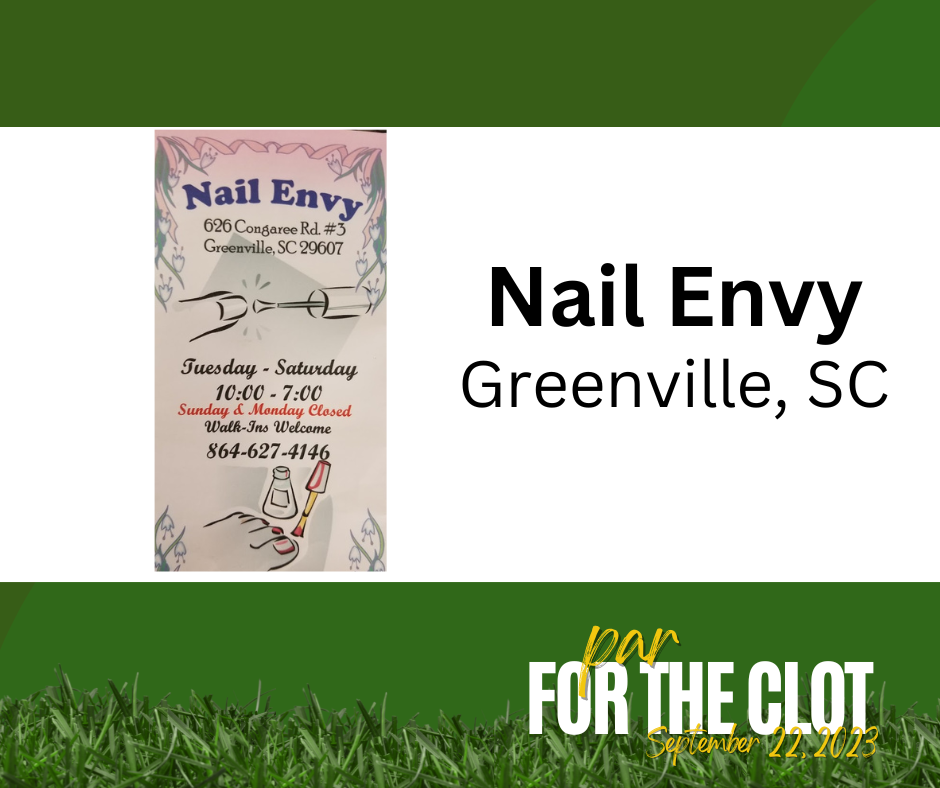 Nail Envy, Greenville