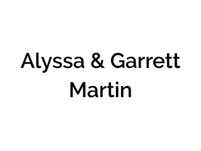 Alyssa & Garrett Martin