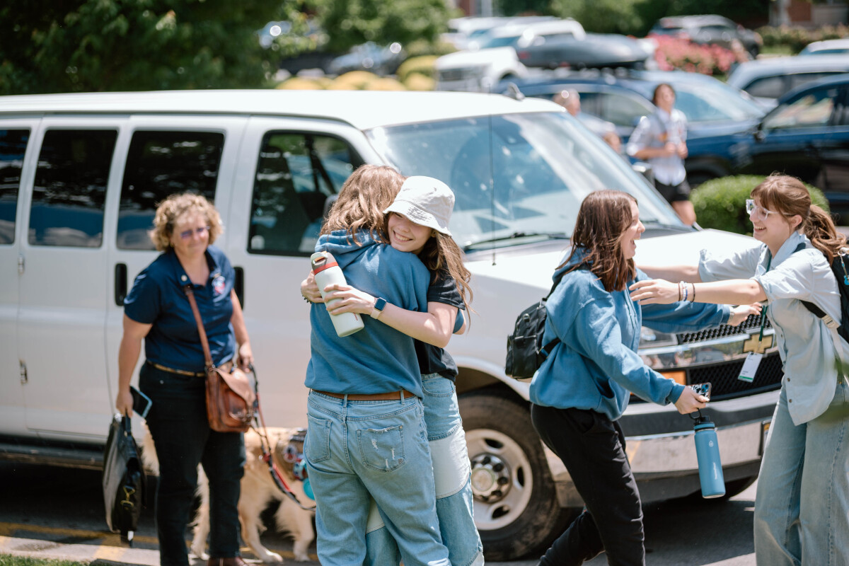 Transport spiritual and leadership training to students across the country—literally.