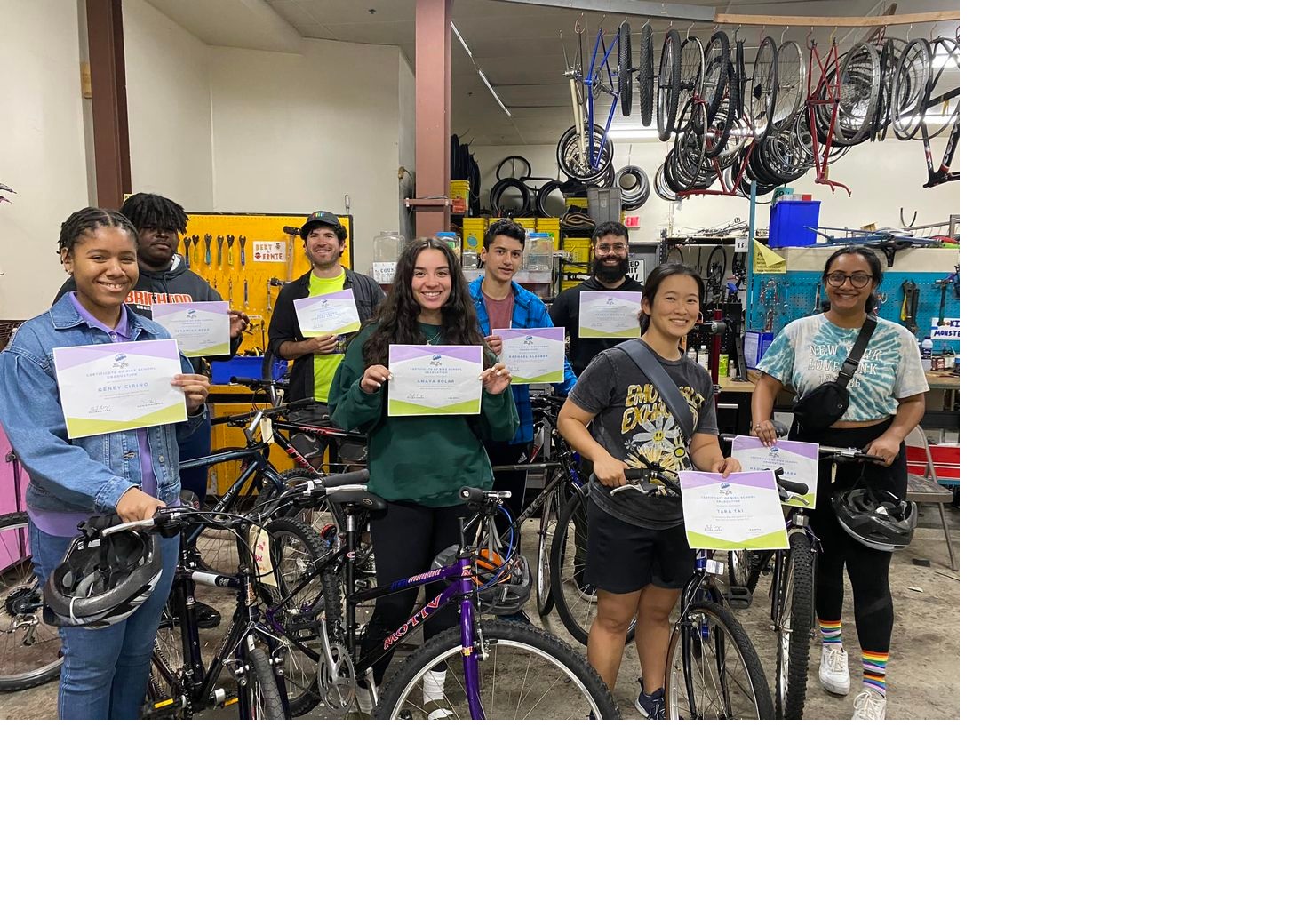 New Graduates With Diplomas